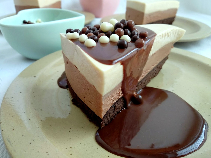 עוגת גלידה שוקולד חלבה