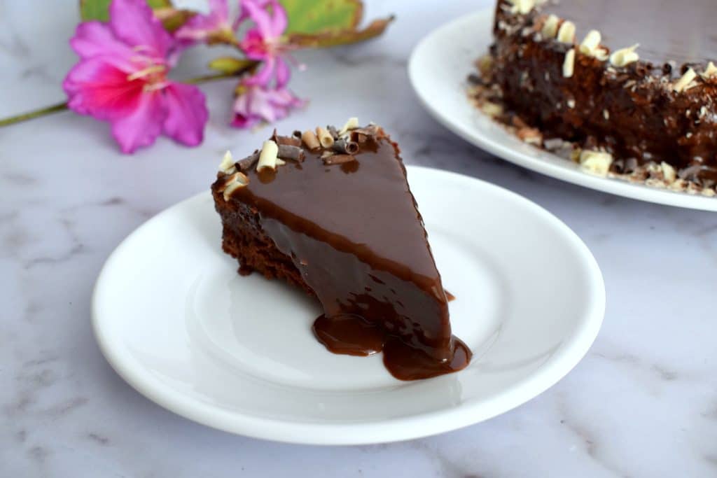עוגת שוקולד ללא קמח עשירה ומומלצת ללא גלוטן