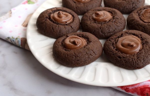 עוגיות פודינג שוקולד עם נוטלה