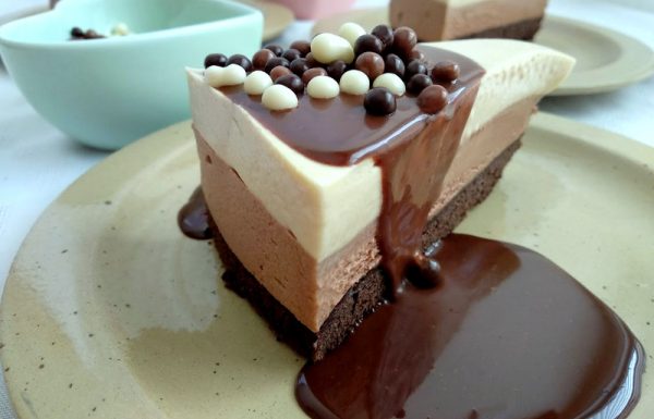עוגת גלידה שוקולד חלבה